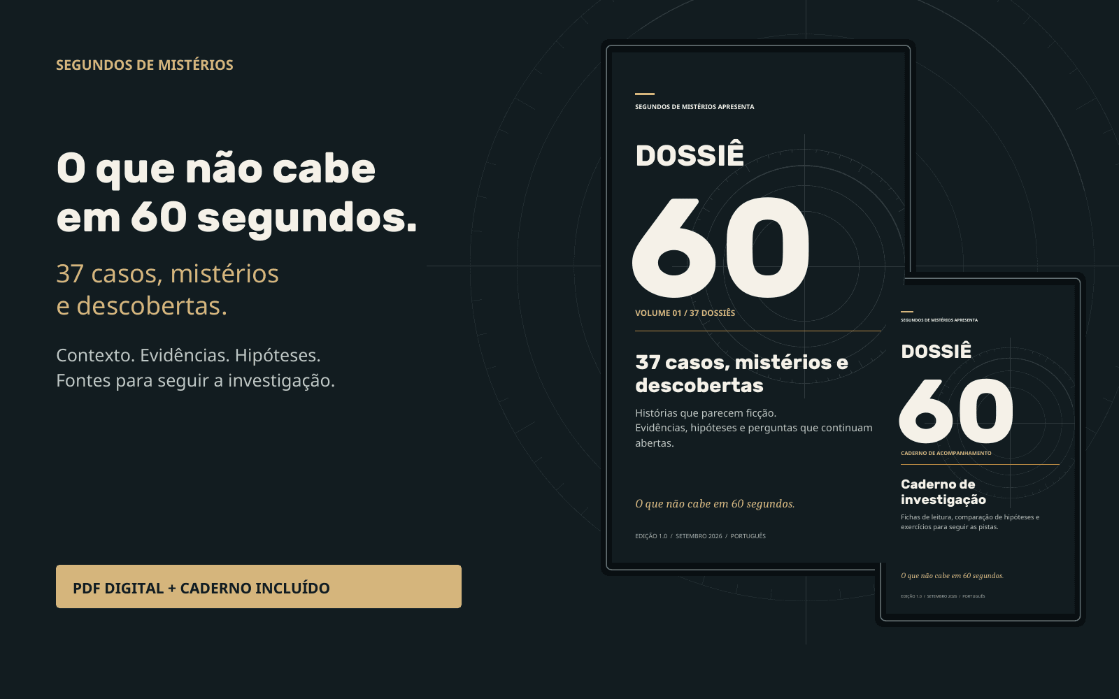 Apresentação digital do DOSSIÊ 60 — COLEÇÃO 01